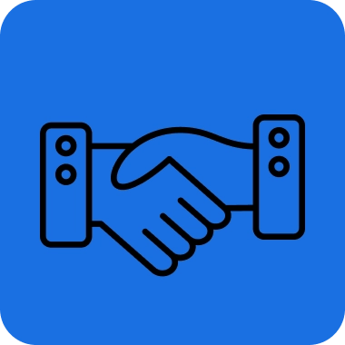 Partnerschapsovereenkomst icoon